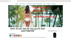 Desktop Screenshot of getridofcellulitefast.org