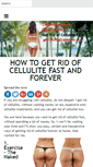 Mobile Screenshot of getridofcellulitefast.org